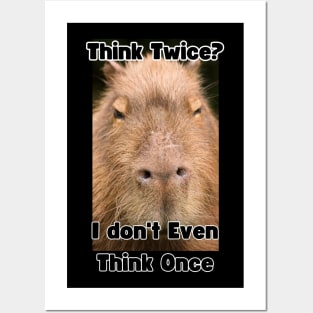 Think Twice? Posters and Art
